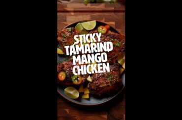 Tamarind Mango Chicken Thighs