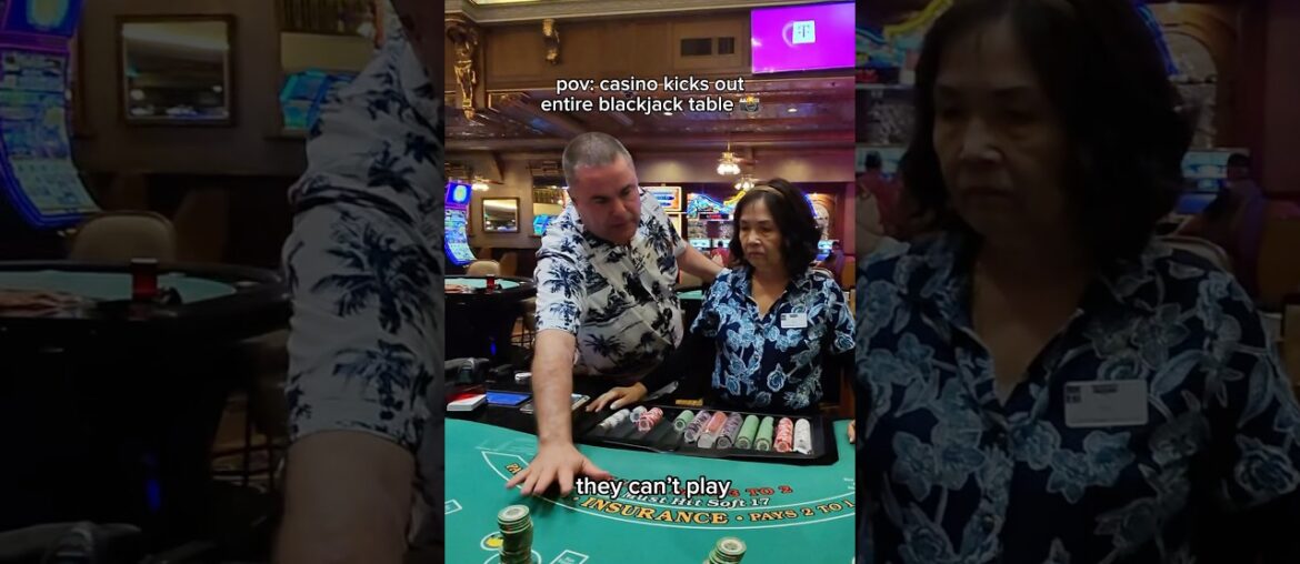 Pit Boss Kicks Everyone Off The Blackjack Table…☠️
