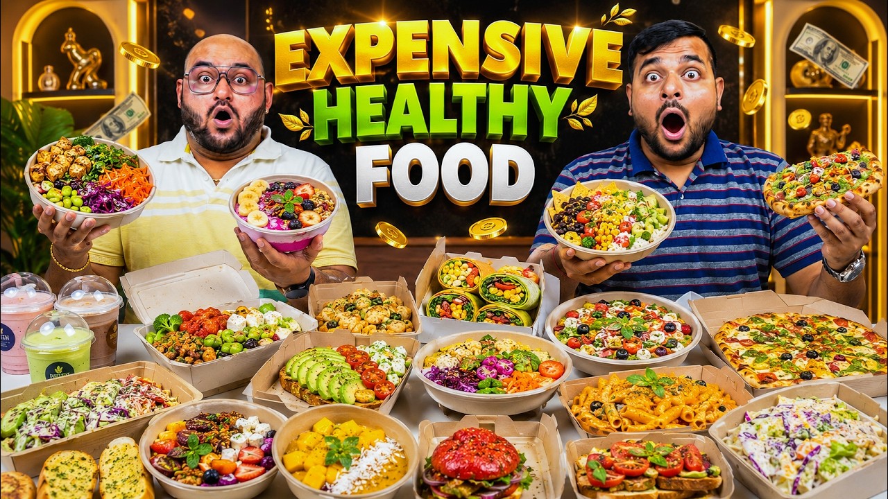 Ordering the Most Expensive Dishes From Healthy Food Outlets | Viwa Food World Ordering the Most Expensive Dishes From Healthy Food Outlets | Viwa Food World