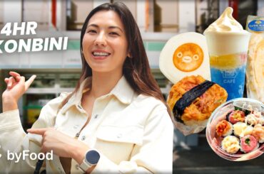 24 Hours of Konbini Food… But We Skipped 7-Eleven and Lawson 👀| Japan byFood