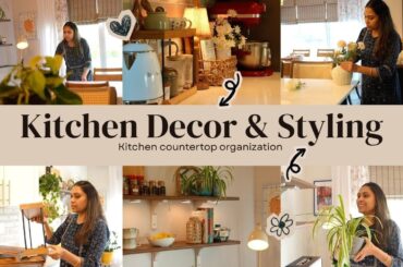 Kitchen Decor & Organization | Dining area Decor I Functional Kitchen Styling Ideas