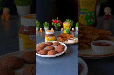 Chocolate cookies and pizza sandwich recipe #shorts #recipe #littlejoy #cooking