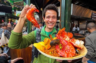 Best London Street Food at Borough Market (1,000 Years Old!!)