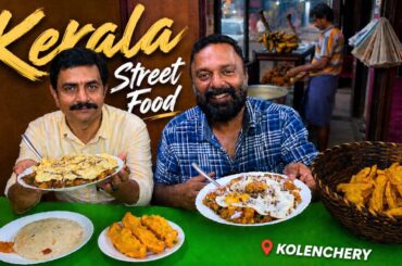 ശവപ്പെട്ടി തട്ടുകടയോ? Kolenchery Street Food | Pazhampori, Kappa Beef from Kerala Thattukada