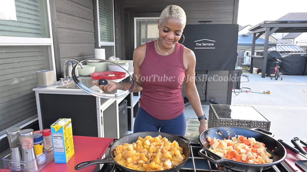 Smoked Pork Chops | Smothered Potatoes | Fried Cabbage With Rutabaga & Carrots Smoked Pork Chops | Smothered Potatoes | Fried Cabbage With Rutabaga & Carrots