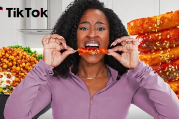 I Tested the MOST TRENDING TikTok SNACK Recipes (again)