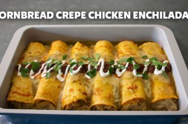 Cornbread Chicken Enchiladas | Food Wishes
