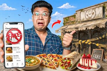 I Ordered Food Items From Fake Restaurants!!!