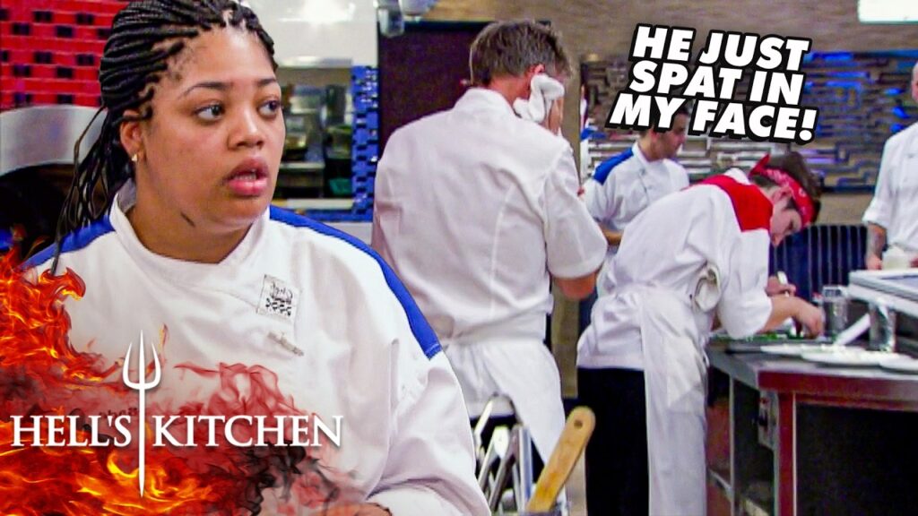 Chef Ramsay’s Fuming as He Gets Spat on & Entire Salmon Course Is Overcooked | Hell’s Kitchen
