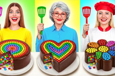 Me vs Grandma Cooking Challenge | Funny Food Tricks by Super Hyper DO