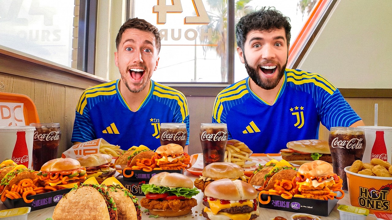 WE TRIED AMERICA’S MOST FAMOUS FAST FOOD! WE TRIED AMERICA’S MOST FAMOUS FAST FOOD!
