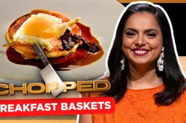 They Made WHAT From These Breakfast Ingredients?! 😱 🍳🥓 | Chopped | Food Network