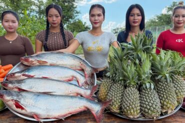 Aamzing cooking fish and vegetable recipe | deep fried fish recipe