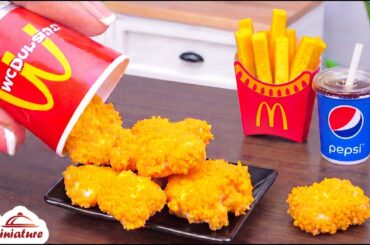 🍗 So Delicious Mini Chicken McNuggets & Fries Making Ideas | ASMR Cooking Mini Food