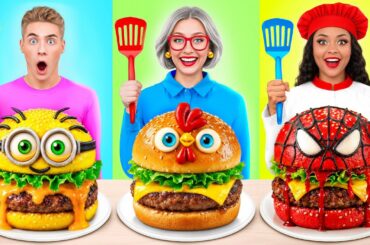 Me vs Grandma Cooking Challenge | Amazing Food Hacks by Multi DO Challenge