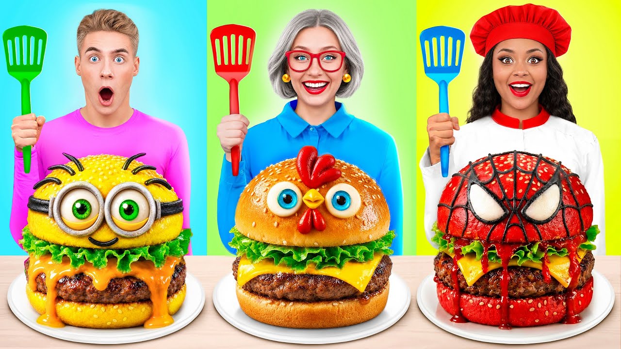 Me vs Grandma Cooking Challenge | Amazing Food Hacks by Multi DO Challenge Me vs Grandma Cooking Challenge | Amazing Food Hacks by Multi DO Challenge