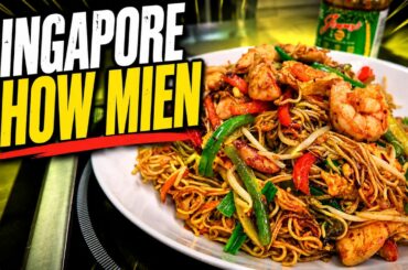 The GOOD FOOD Show THE BEST Singapore Chow Mein (Jimmy's Sate)