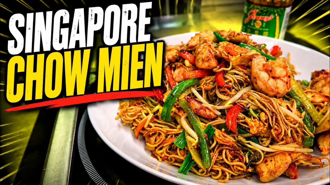 The GOOD FOOD Show THE BEST Singapore Chow Mein (Jimmy’s Sate) The GOOD FOOD Show THE BEST Singapore Chow Mein (Jimmy's Sate)