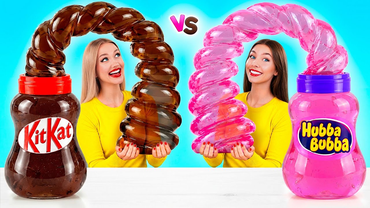 Gummy Food vs Chocolate Food Challenge | Crazy Cooking Battle by Multi DO Challenge Gummy Food vs Chocolate Food Challenge | Crazy Cooking Battle by Multi DO Challenge