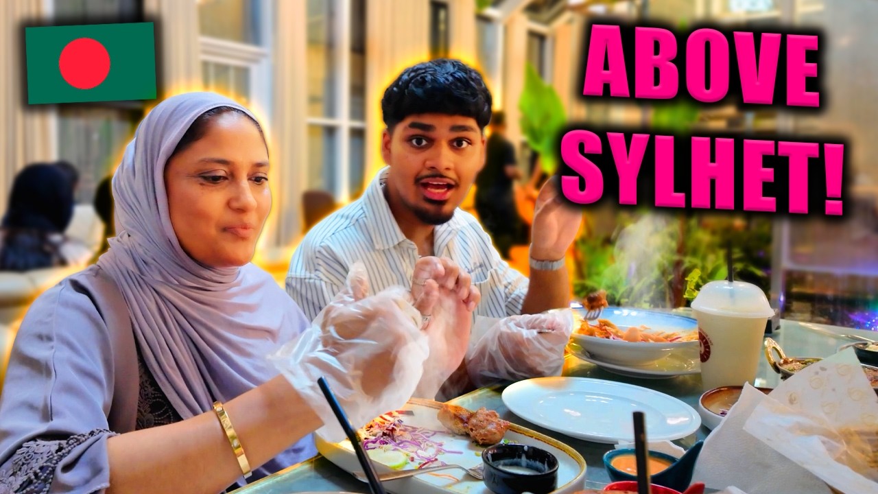 DINING ABOVE SYLHET! 🇧🇩 | Trying Swadesh Restaurant DINING ABOVE SYLHET! 🇧🇩 | Trying Swadesh Restaurant