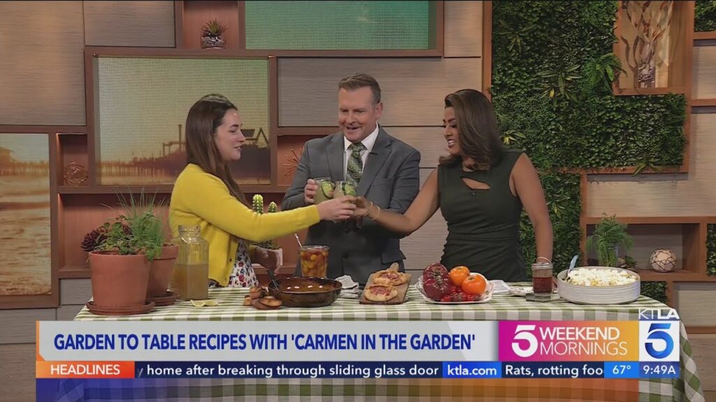 The BEST Garden-to-Table Recipes with TikTok Favorite Sustainability Chef Carmen in the Garden!
