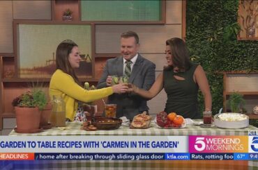 The BEST Garden-to-Table Recipes with TikTok Favorite Sustainability Chef Carmen in the Garden!