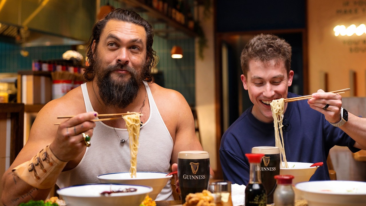 We ate Japanese Comfort Food with Jason Momoa! We ate Japanese Comfort Food with Jason Momoa!