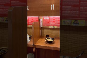 We Enjoyed Eating Ramen in the Famous Solo-dining Booths @ ICHIRAN (一蘭) in Times Square in Manhattan