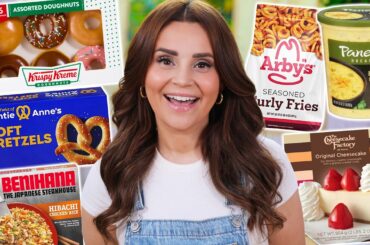 I Tried Store Bought Restaurant Food!