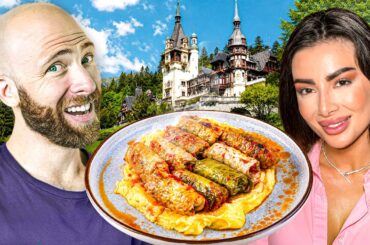 I Tried Romanian Food for the First Time!! 🇷🇴