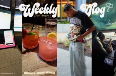 Weekly Vlog | Being Productive, Fine Dining, Friends & Baby Shower Celebration !!!
