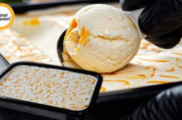 Mango Lychee Ice Cream Recipe By Food Fusion (Summer Special)