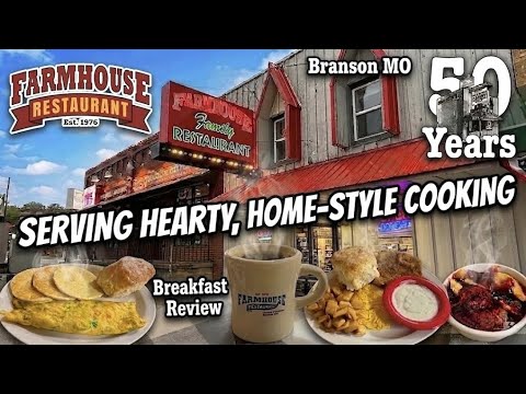 Farmhouse Restaurant Breakfast Review (Celebrating 50 Years Of Home-Style Cooking) Branson MO Farmhouse Restaurant Breakfast Review (Celebrating 50 Years Of Home-Style Cooking) Branson MO