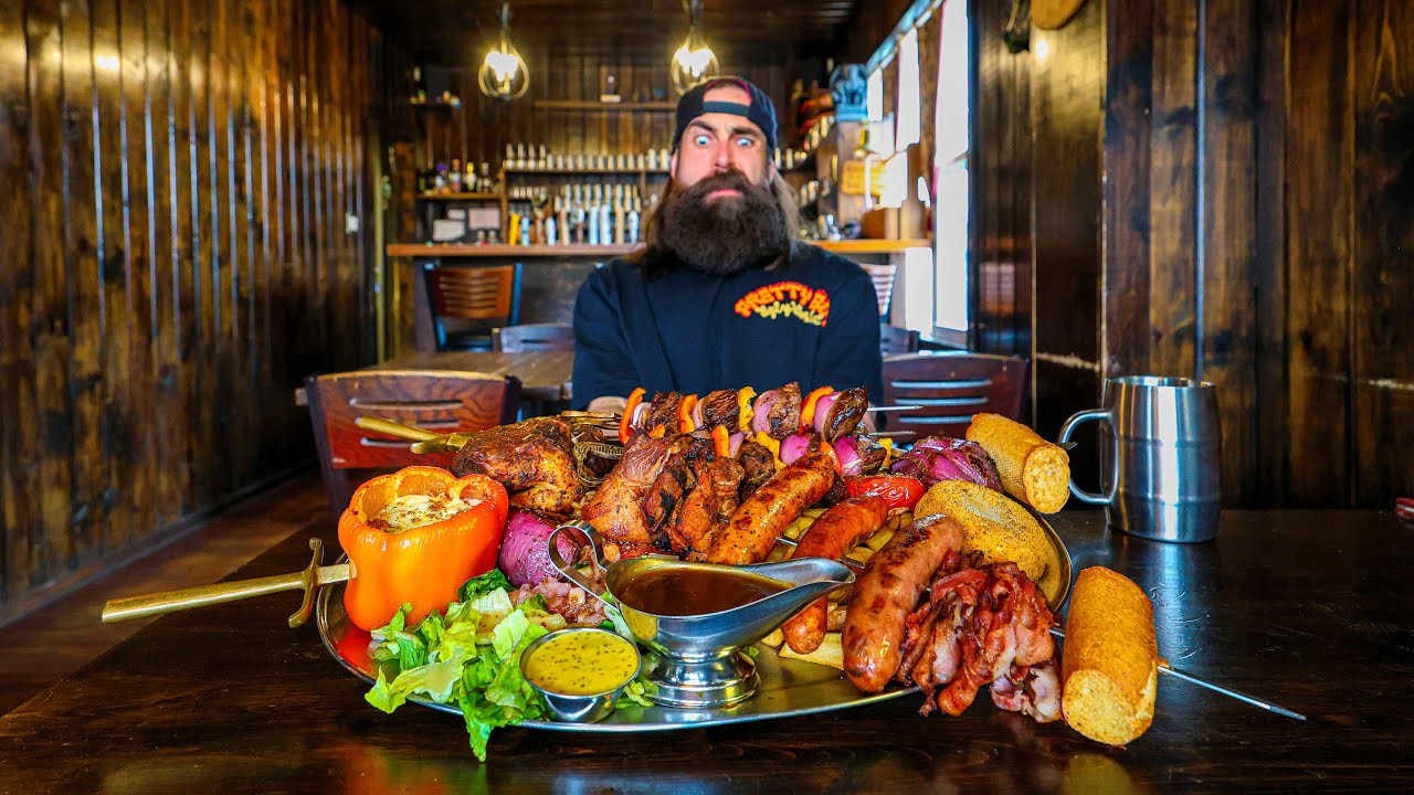 THIS HUGE MEDIEVAL BANQUET CHALLENGE HAS NEVER BEEN BEATEN SOLO! | BeardMeatsFood THIS HUGE MEDIEVAL BANQUET CHALLENGE HAS NEVER BEEN BEATEN SOLO! | BeardMeatsFood