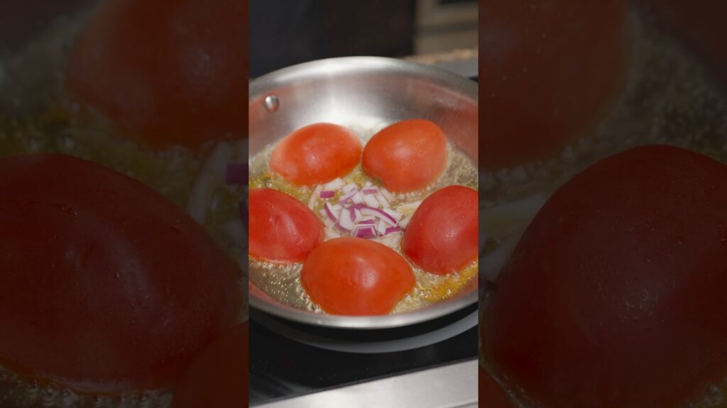How to make kamut spaghetti with a fresh tomato sauce — no jar, no shortcuts. #easypasta