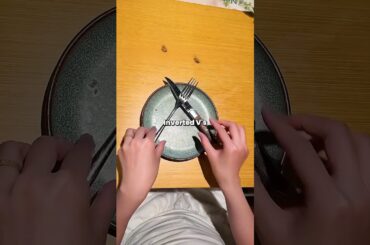 😋 Knife And Fork Positions 🍴 In Restaurants You Should Know