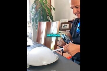 This chef trapped smoke inside a giant bubble before serving a 1000 dollar dish ❤️