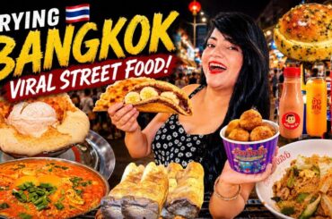 Trying Viral Street Food | Bangkok Food Challenge