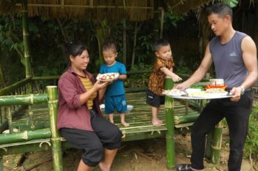 Completing 80% of your family dining area - a guide on how to make a delicious banana blossom dish.