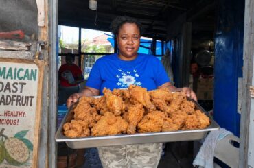 RAW!! Jamaica Cooking - BEST Food Found in East Jamaica