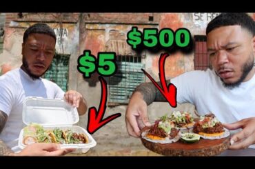 Taco food truck Vs 5 star taco restaurant!