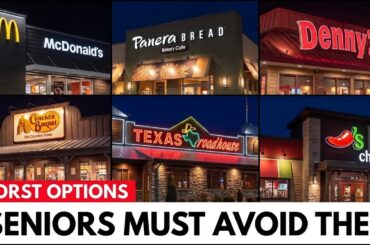 Seniors Should AVOID These 5 Restaurants (Here's 3 Better Options)