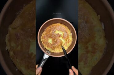 Bread Omlette 🥪 #asmr #recipe #cooking