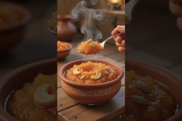 🥕 Making Carrot Halwa in Rainy Village | Ghibli Style Cooking Animation |