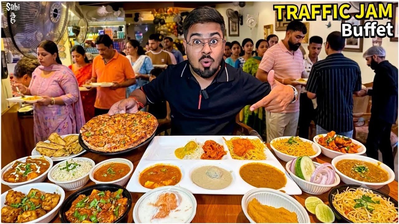 1 Hour Waiting ๐ Rs 220 UNLIMITED Buffet | 30+ Food Items | Street Food India 1 Hour Waiting ๐ Rs 220 UNLIMITED Buffet | 30+ Food Items | Street Food India