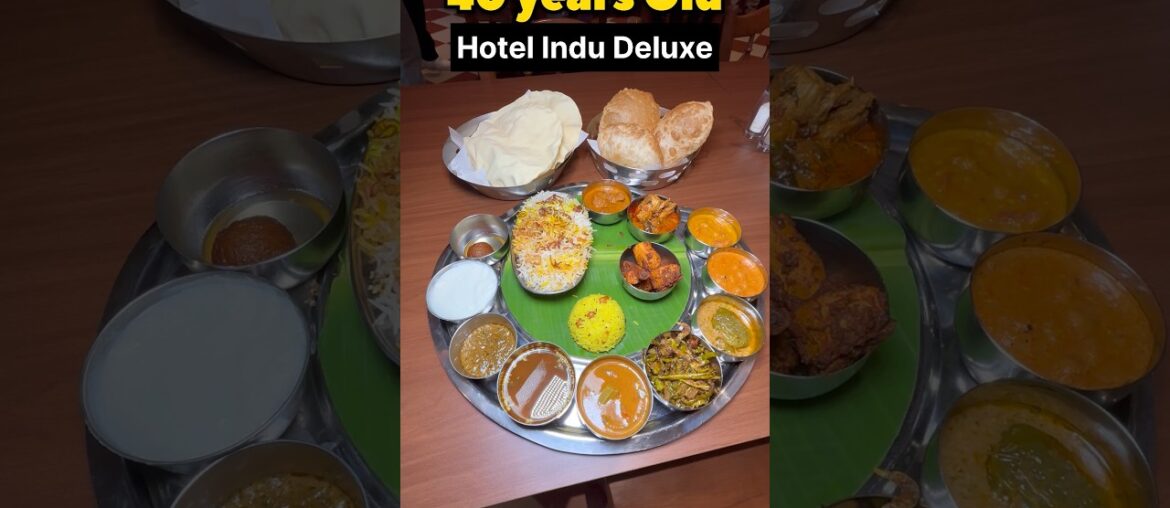 Hotel Indu Deluxe now in Banjara Hills #hotelindudelux #restaurant #food #shorts