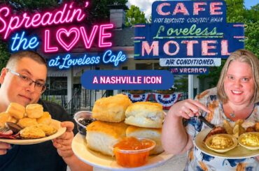 Loveless Cafe! Did We Love It? Visiting a Nashville Landmark! Full Food Review and Shopping Tour!