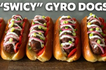 "Swicy" Gyro Dog | Sweet and Spicy Gyro Hot Dogs | Food Wishes