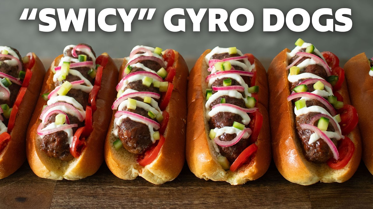 “Swicy” Gyro Dog | Sweet and Spicy Gyro Hot Dogs | Food Wishes "Swicy" Gyro Dog | Sweet and Spicy Gyro Hot Dogs | Food Wishes