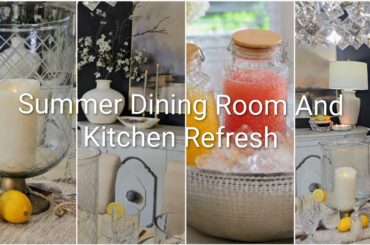 Styling New Décor In My Kitchen And Dining Room Decorating Ideas Plus Bonus Recipe
